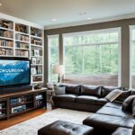 budget home theater room
