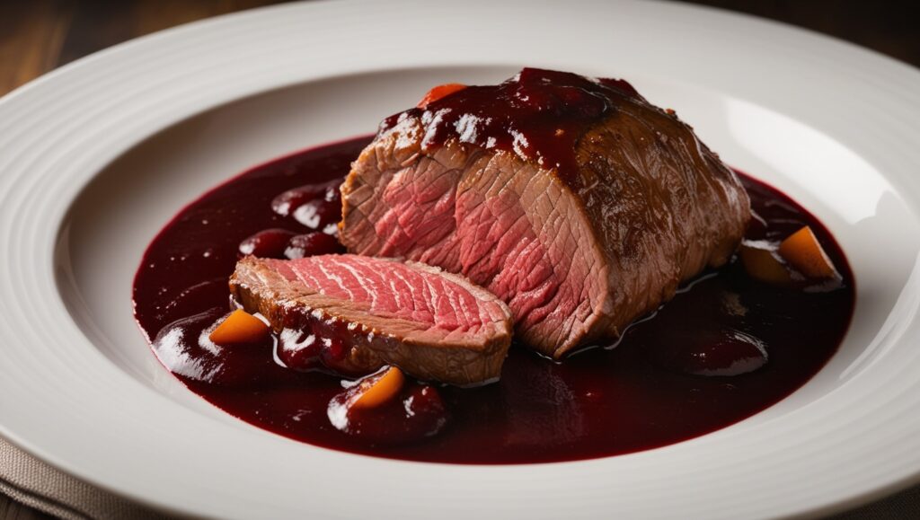 Beef Tenderloin with Red Wine Sauce: A Showstopper